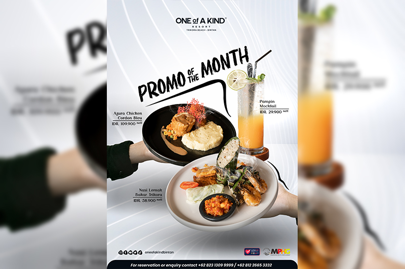 F&B Promo of the month Package